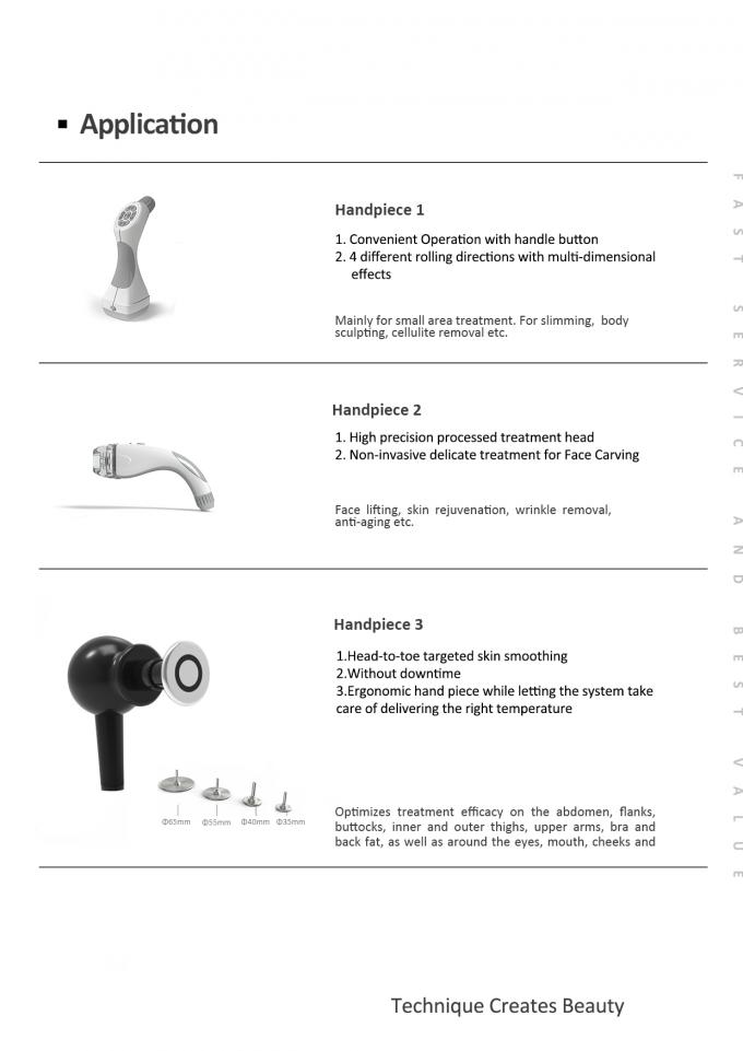 Velashape3 body sculpt vacuum butt lifting slimming machine 2