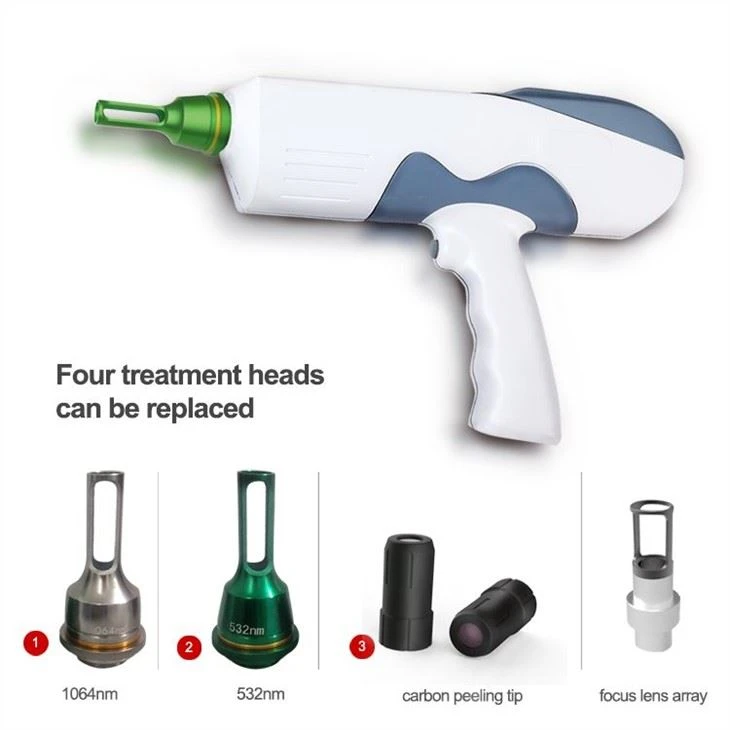 Q Switched Nd Yag Laser Tattoo Removal Machine handpiece(001)